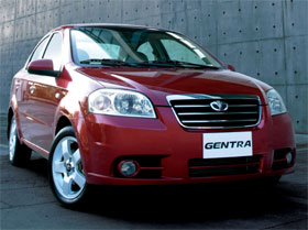 Daewoo Gentra: 5 фото