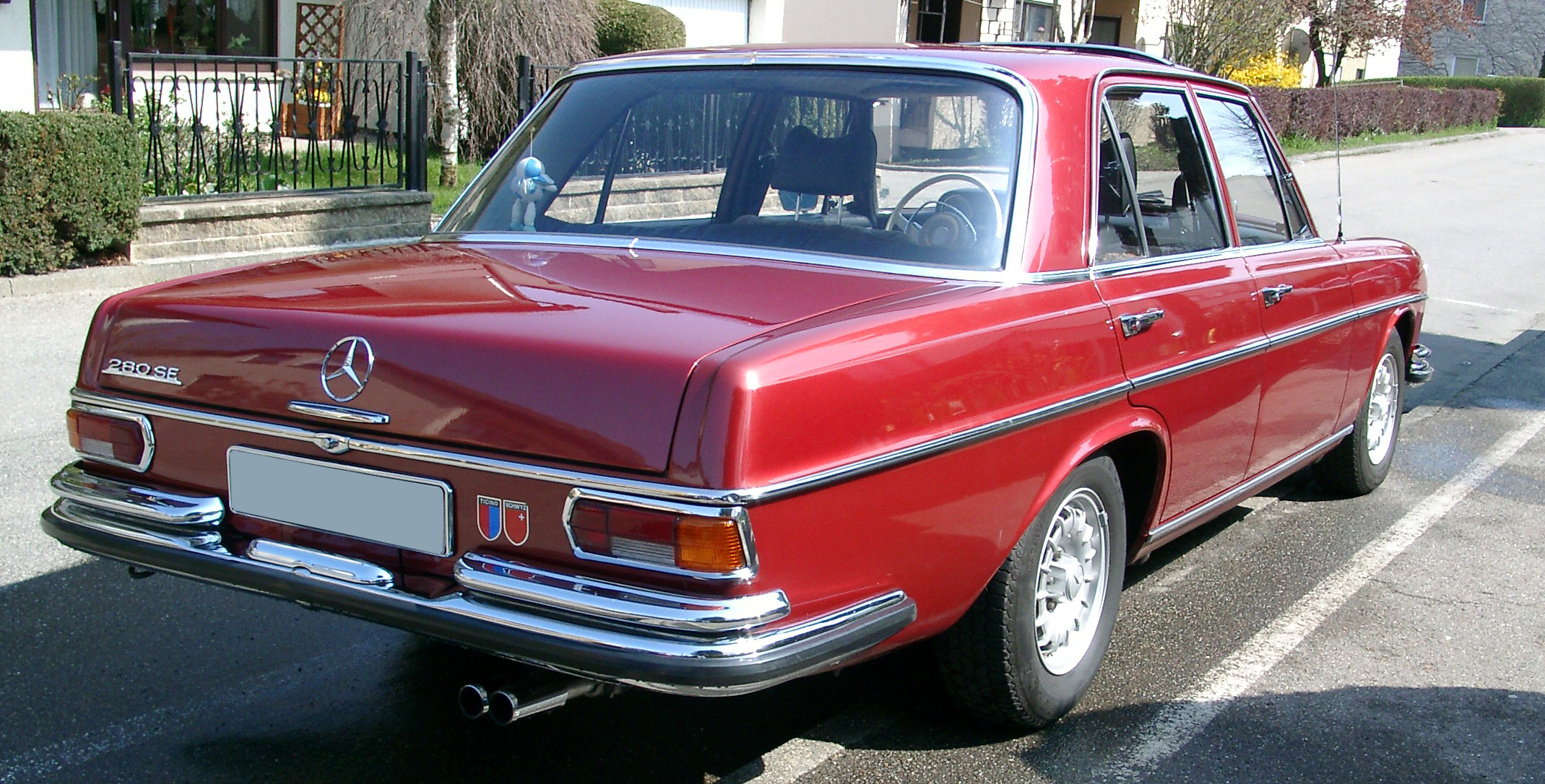 Mercedes W108: 7 фото