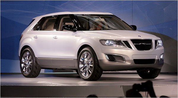 Saab 9-4X: 6 фото